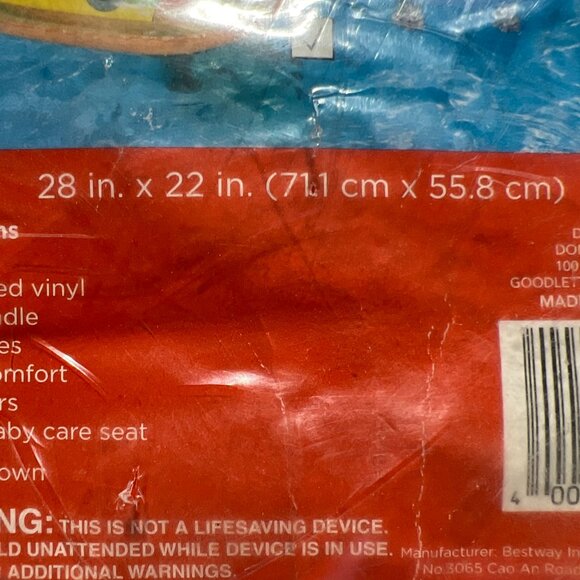 True Living pool Baby Race car seat New Old Stock - Picture 4 of 6